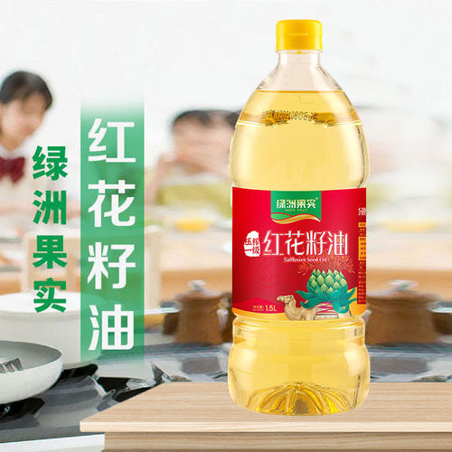 绿洲果实物理压榨食用红花籽油