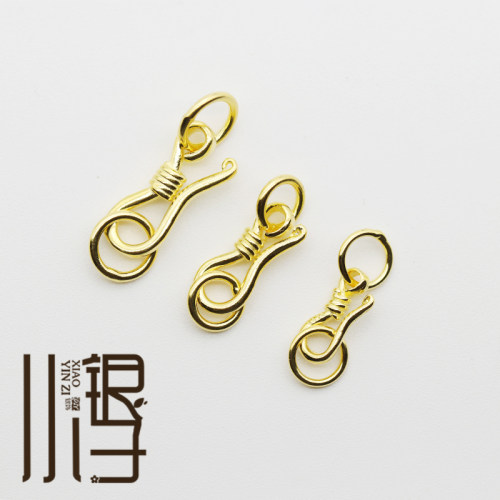 S925银龙虾扣S扣钩手链扣项链扣