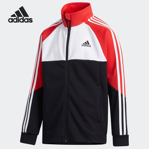 Adidas/阿迪达斯正品 新款大小童训练运动休闲夹克外套GP0766