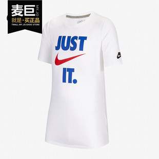 SPORTSWEAR T恤AT5678 大童 夏季 新款 耐克正品 男孩 Nike