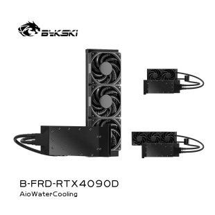 水冷 FRD 显卡一体式 NVIDIA RTX4090D Bykski