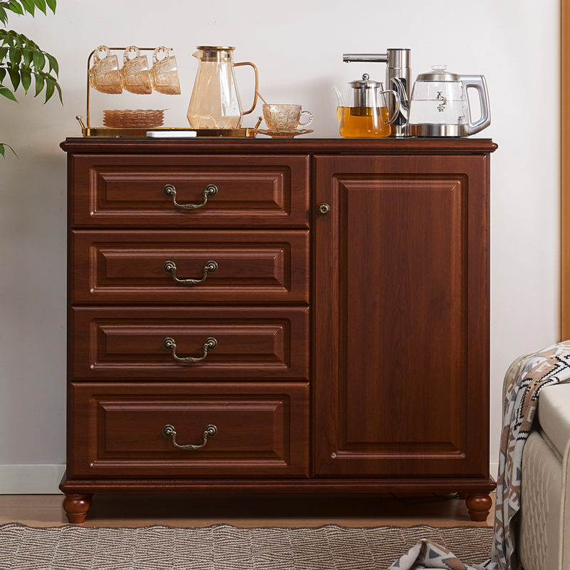 笛浪轻奢茶吧机家用全自动一体柜智能现代置物柜饮水机带消毒2025