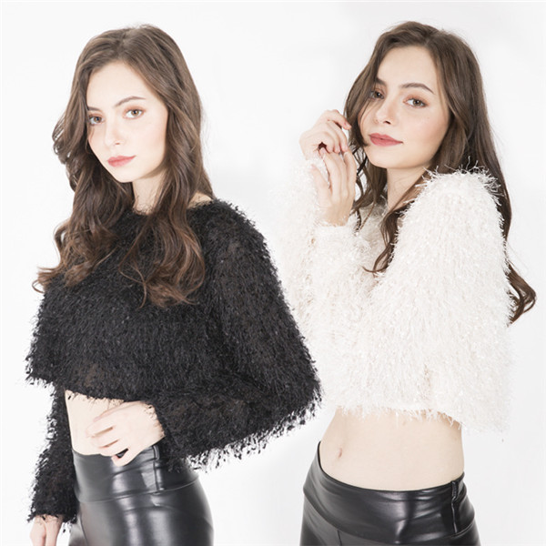 Women Knitted Pullover Jumper Sweater Hollow Out Long Sleeve在类目 女装/女士精品, 毛衣中 - 来自Buy2taobao.com提供专业的淘宝代购服务