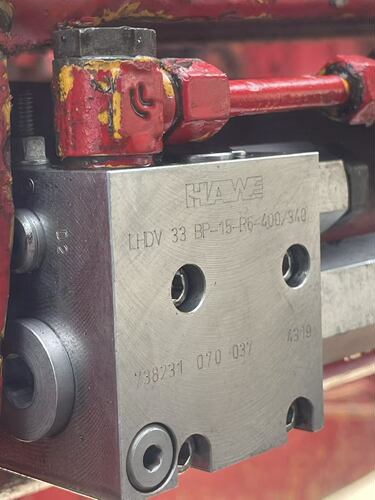 HAWE LHDV 33 BP-15-R6-400/340 型平衡阀 哈威平衡阀