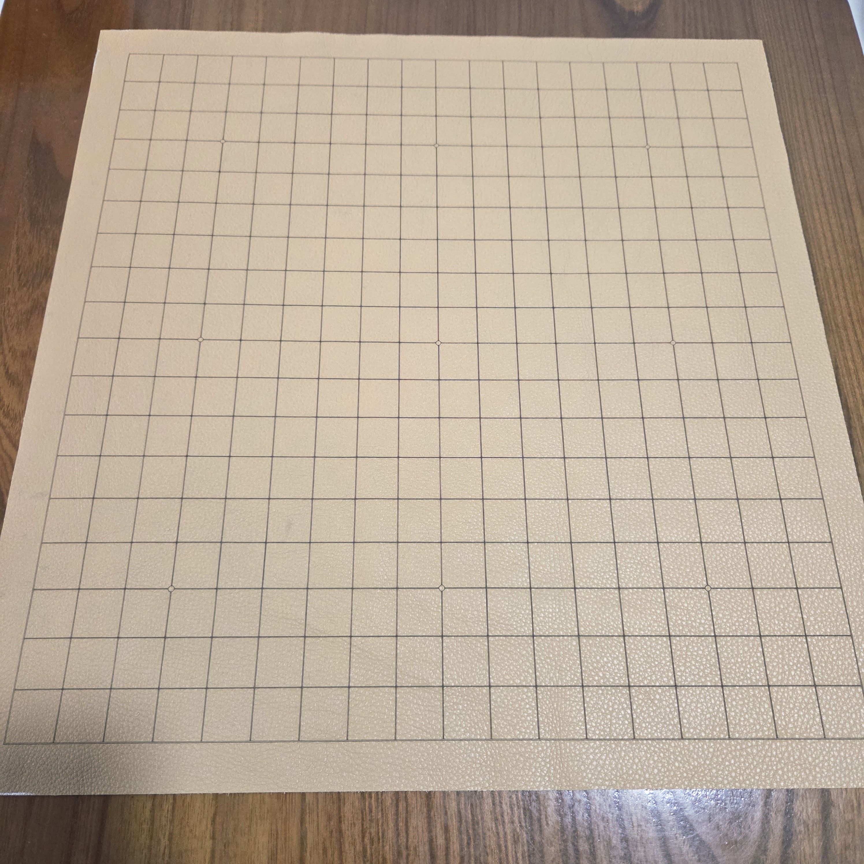19路围棋牛皮棋盘五子棋学生便携