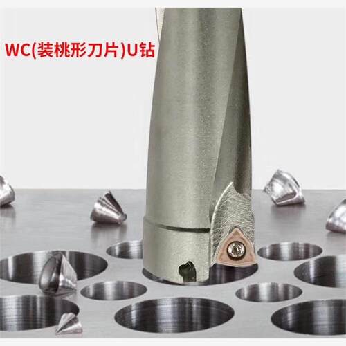 WC型U钻舍弃式快速钻头暴