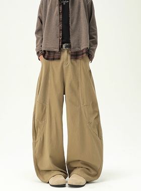 现货男女大弯刀工装休闲裤8067p58