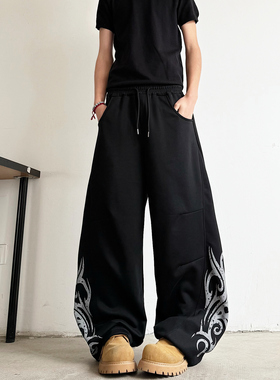 现货 男女宽松运动裤卫裤CC27P48