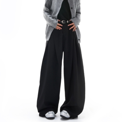 现货褶皱西裤男女9007p45