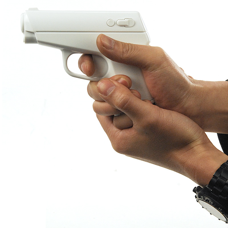 英国手枪造型懒人投影表玩具闹钟