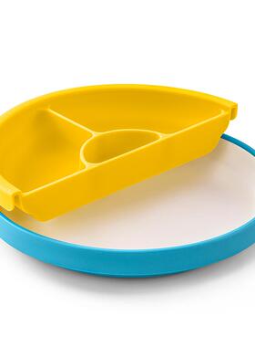 OMIE Easy Scoop Plate set儿童婴幼儿分隔式餐盘套装餐盘&分隔器