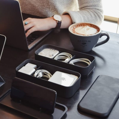 专为果粉打造收纳苹果配件便当盒