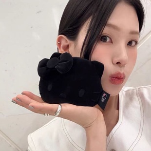 可爱迷你kitty卡通猫零钱包卡包口红包挂饰包包挂件 韩国小众新款