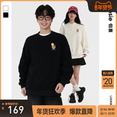 圆领套头卫衣男情侣休闲上衣 新款 小王子 bosie伯喜2025年秋季