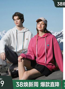 【小花人】bosie伯喜2025年秋季新款cleanfit连帽卫衣男情侣外套