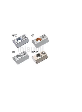 SHNTP5-SHNTP8 4 8 6 铝合金螺母SHNTP6后装弹簧螺帽 PACK-SHNTP8