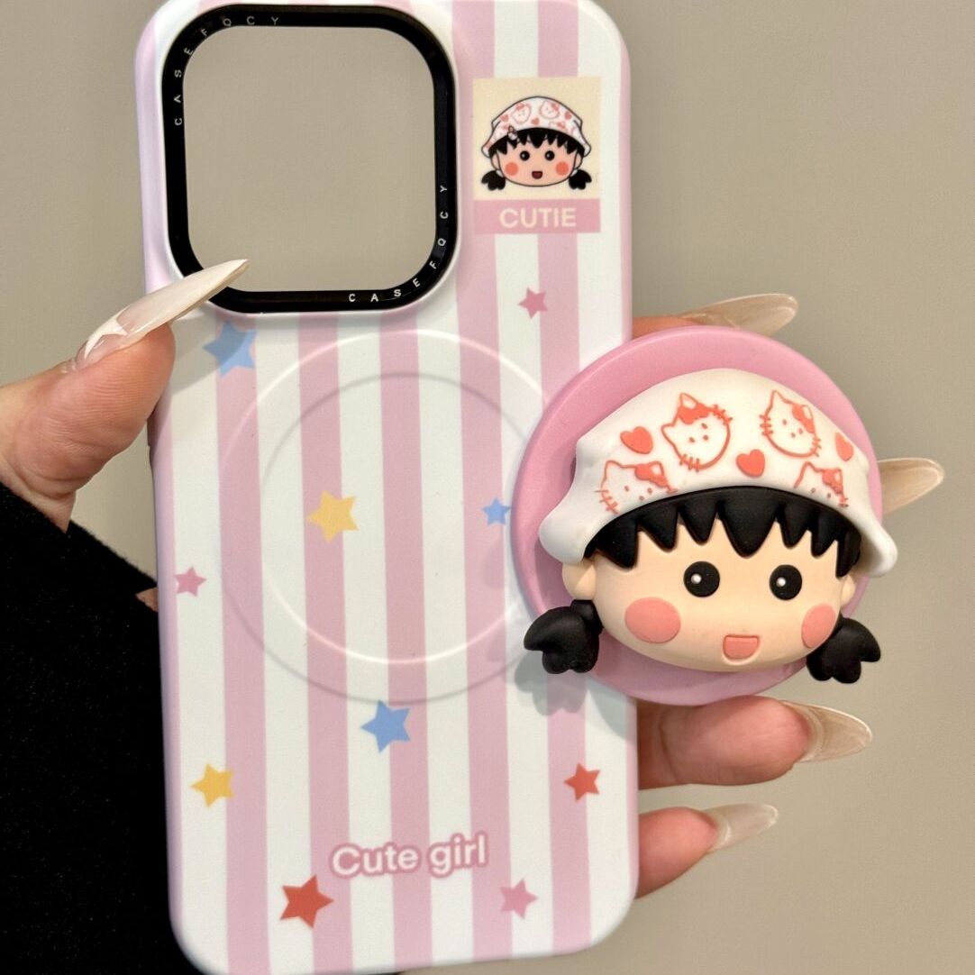 适用iPhone手机壳磁吸支架款菲林
