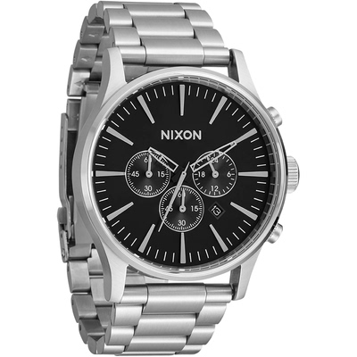 代购Nixon男士腕表计时夜光日期测速金属钢带防水精钢商务运动