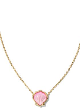 代购Kendra Scott女项链贝壳吊坠镀金时尚饰品日常穿搭聚会