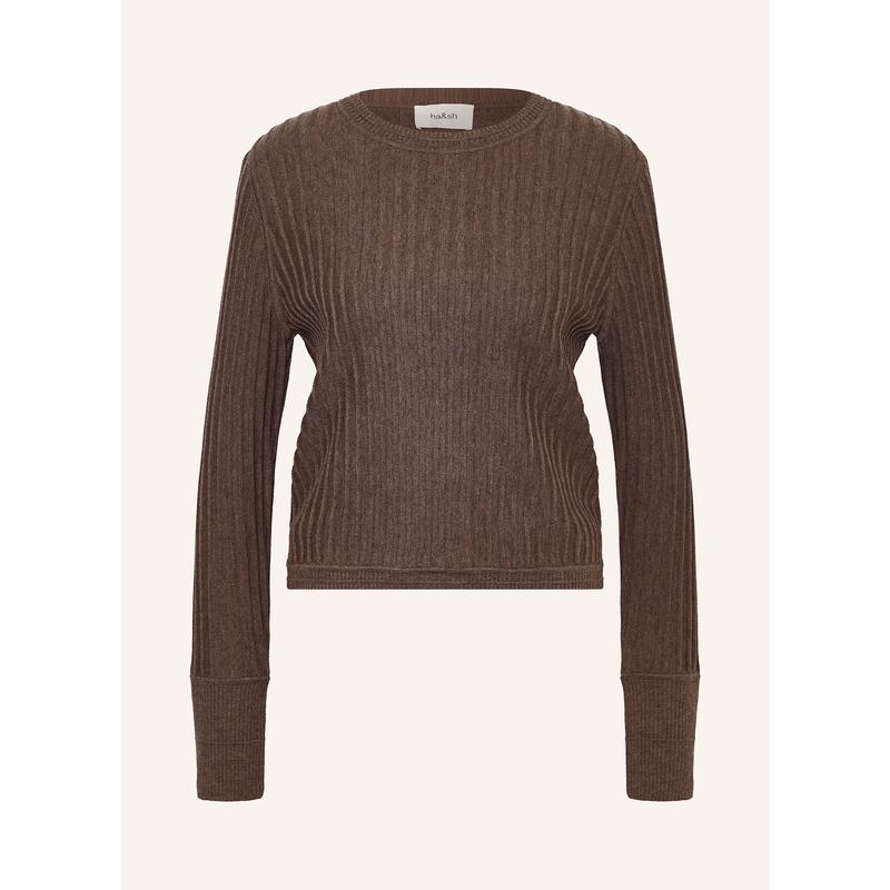 代购bash女士毛衣保暖柔软羊毛罗纹秋冬日常针织爆款简约