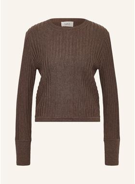 代购bash女士毛衣保暖柔软羊毛罗纹秋冬日常针织爆款简约