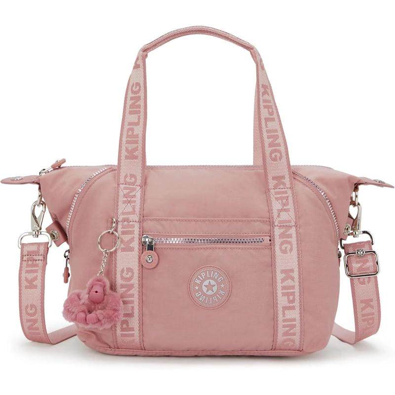 代购Kipling女士迷你肩包多口袋收纳轻便携带可拆卸肩带前袋快取