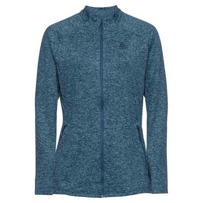 代购ODLO女士抓绒衣保暖透气防风保暖内衣立领长袖户外外套