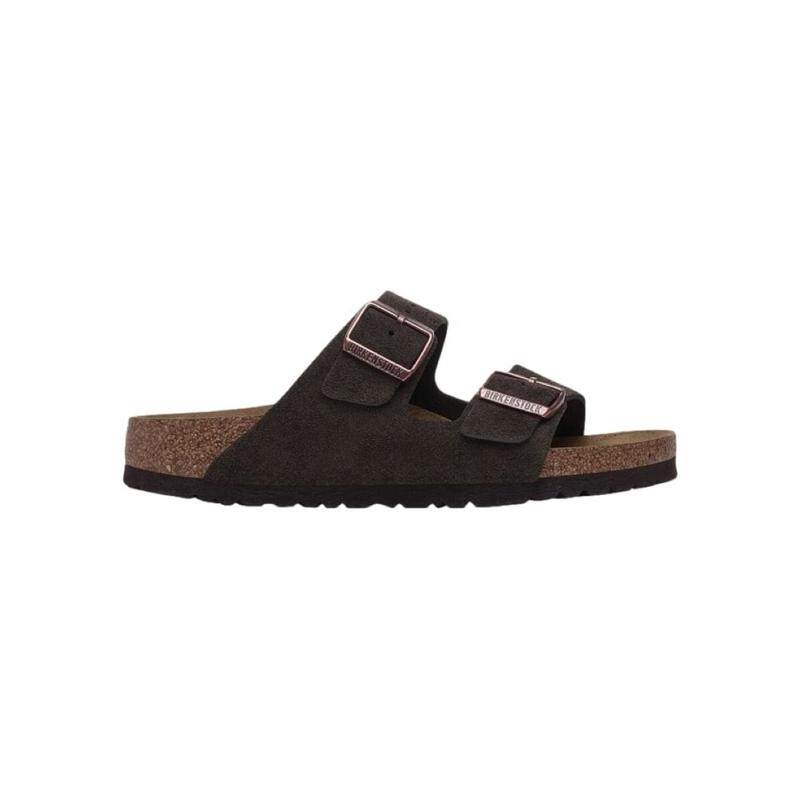 代购Birkenstock女士凉鞋舒适透气防滑轻便麂皮软木底窄版