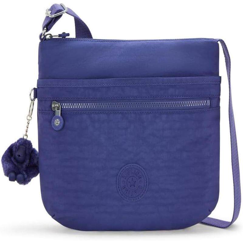 代购Kipling女士单肩包多口袋轻便携带防泼水日常收纳深蓝色