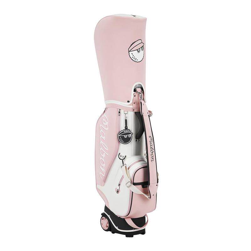 代购MALBON GOLF男女高尔夫球包可拉杆多隔层收纳肩带调节防泼水