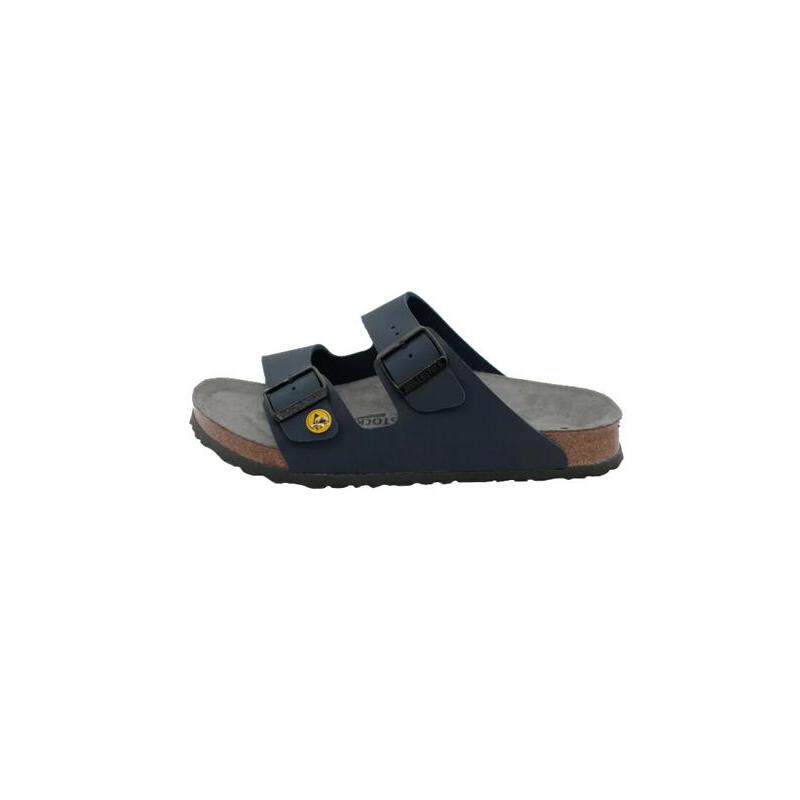 代购Birkenstock女士凉鞋透气轻便软底舒适双扣平跟露趾系带式