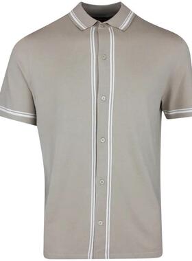 代购JLindeberg金林德伯格男士POLO透气吸汗针织修身夏季