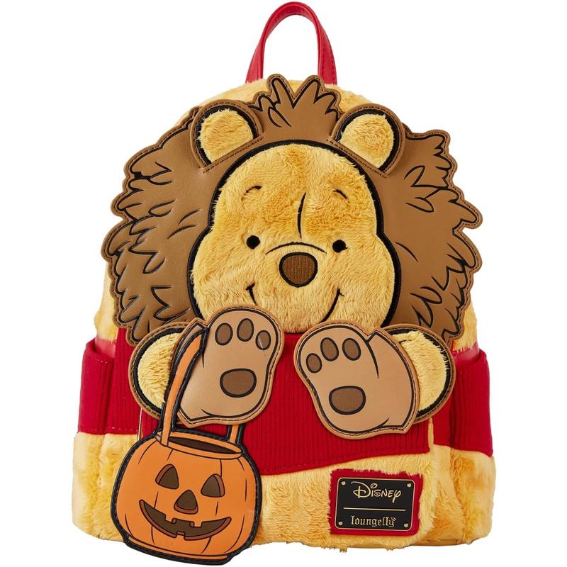 代购Loungefly女士迷你双肩包便携收纳节日装饰角色造型展示轻量