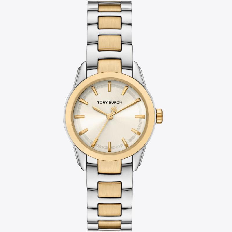 海外代购Tory Burch/汤丽柏琦女士手表欧美腕表精准计时生活防水