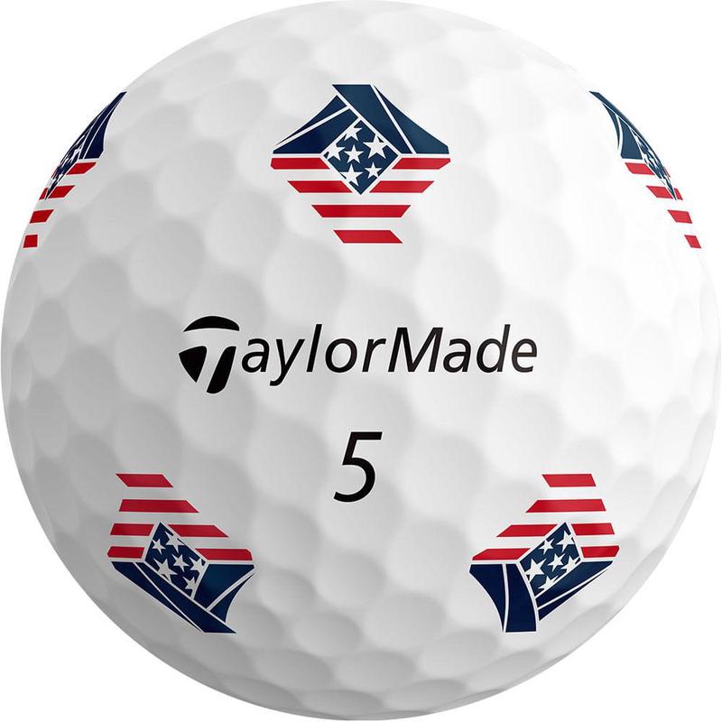 代购Taylormade高尔夫球增强可见性快速推杆反馈精准对齐高精度白