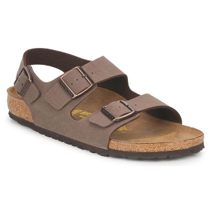 代购Birkenstock男士凉鞋可调节扣带人体工学鞋床舒适支撑防滑底