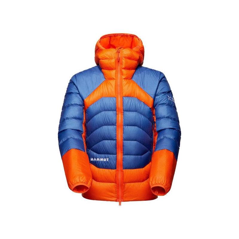 代购Mammut猛犸象男士羽绒服保暖轻量防风保暖外套连帽中长款