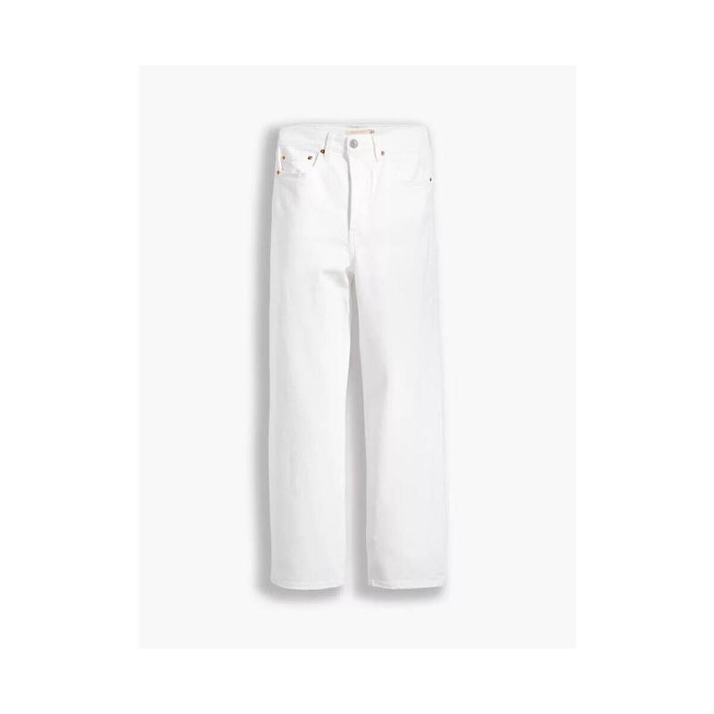 海外代购Levi’s/李维斯女士运动牛仔裤白色直筒日常休闲