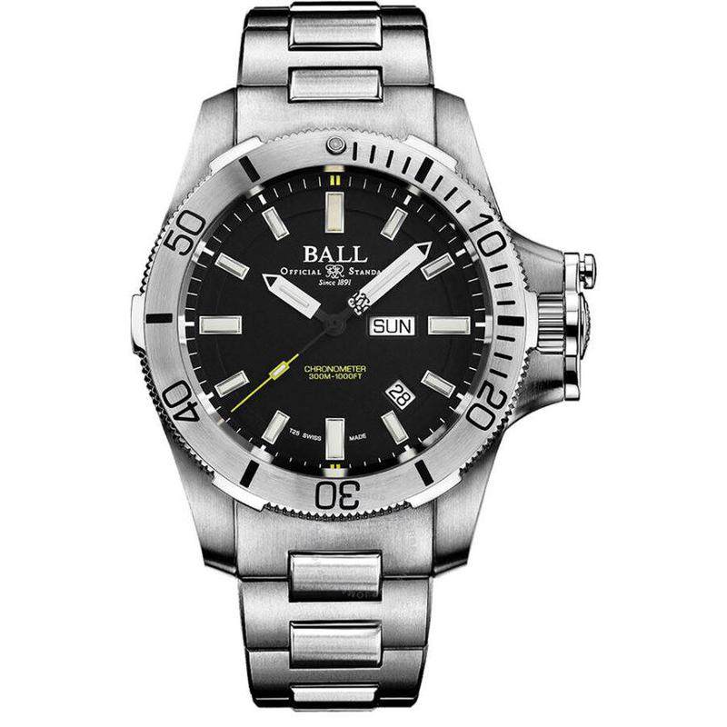 ball波尔新款男ins风欧美手表时尚休闲英伦银色钢带dm2276as2cjbk