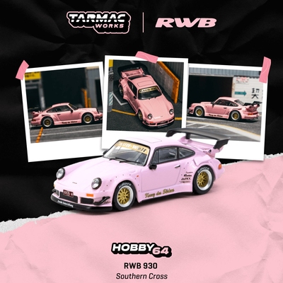 保时捷911930RWB改装汽车模型