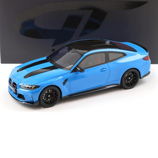 2024新款宝马M4 CS M xDrive GTSPIRIT 1:18仿真树脂汽车模型限量