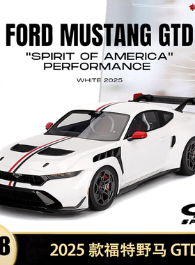 福特MUSTANG GTD SPIRIT OF AMERICA GT SPIRIT 1:18树脂汽车模型