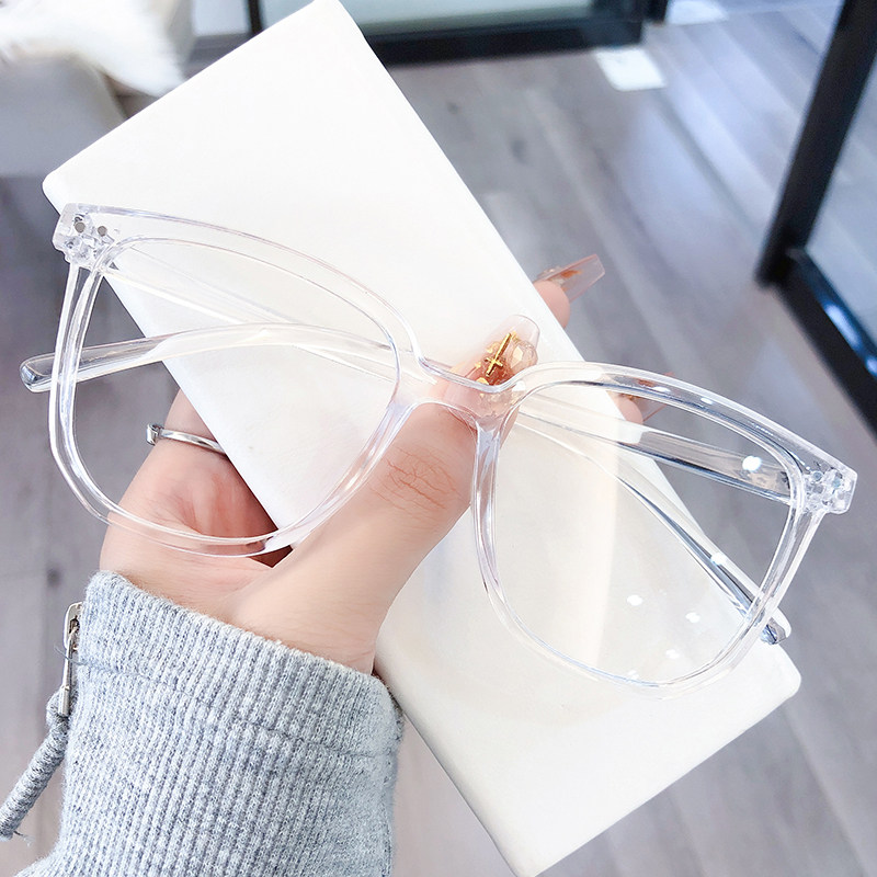 防蓝光辐射平光镜无度数学生女超轻素颜大框韩版网红款近视眼镜潮,ZIPPO/瑞士军刀/眼镜,定制成品光学镜,淘宝优惠券,粉丝福利购,淘宝优惠卷