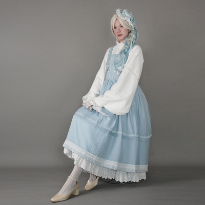 随淇自然汉洋折衷大码汉服女罩裙