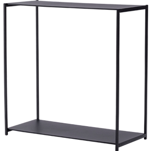 草木祠 铁艺茶棚茶具收纳架置物架手工纯铁日式简约风复古博古架