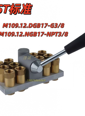 模具集水器M109.12 DGB17快速水管接头兼容TST标准集水块现货