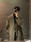 BLACK WOOLEN COAT MENS MID-LENGTH OVER-THE-KNEE RUFFIAN HANDSOME BRITISH TRENCH COAT SPRING AND AUTUMN STYLE KOREAN VERSION OF NIZI JACKET TRENDY PLUS SIZE