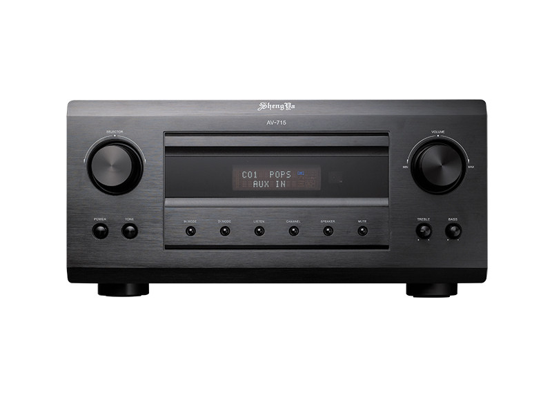声雅 AV-715家庭影院7声道功率放大器 多声道功放 家庭影院功放