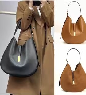 郑秀晶同款poloid托特包女单肩腋下包通勤可颂包极简风大容量女包