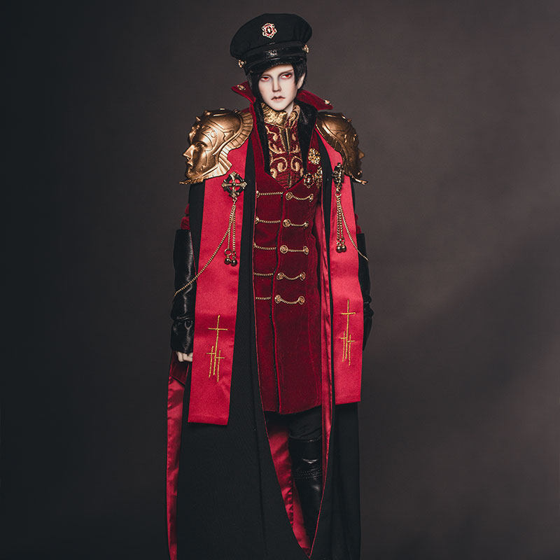 Ringdoll官方出品 暗红天鹅绒军装套装 RC70-56  SD BJD叔叔娃衣|ruв категории плесень играть/Аниме/вокруг/cos/настольные игры, руки/яйцо/кукла/BJD/солдат, Bjd Dolls - от Buy2taobao.com для оказания профессиональной услуги покупки агента Taobao